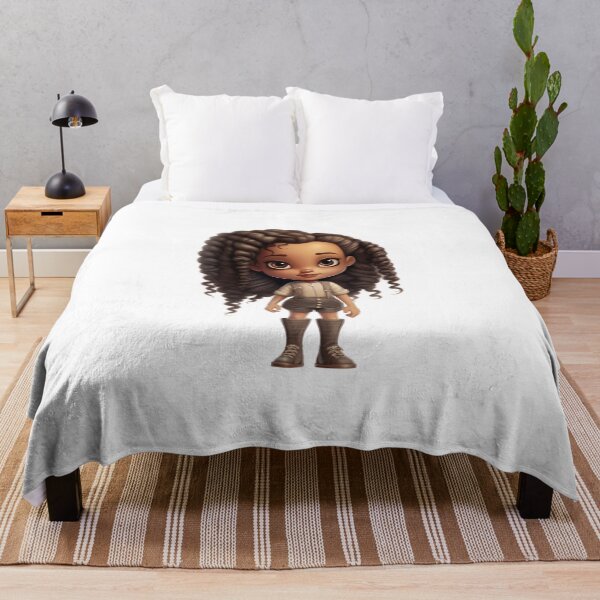 Item preview, girl  with  curly  hair  designed and sold by mermaidselina.