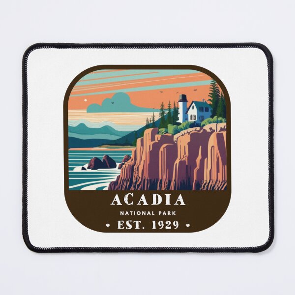 Item preview, Vintage Acadia National Park designed and sold by RabbitK.