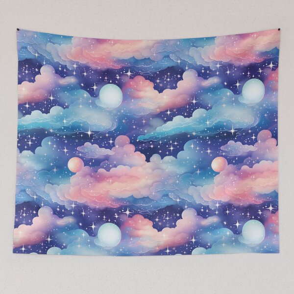 Item preview, Celestial Dreams Seamless Pattern designed and sold by Lucky-jl.