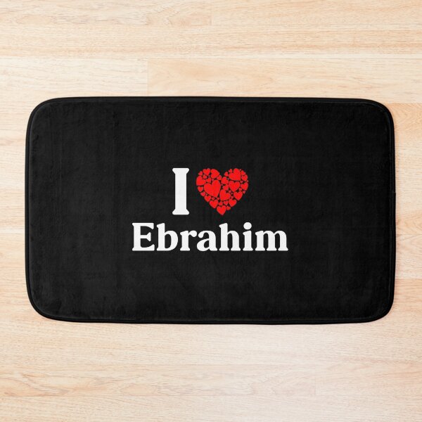Item preview, Ebrahim Heart - I Love Ebrahim designed and sold by MiraclePitts.
