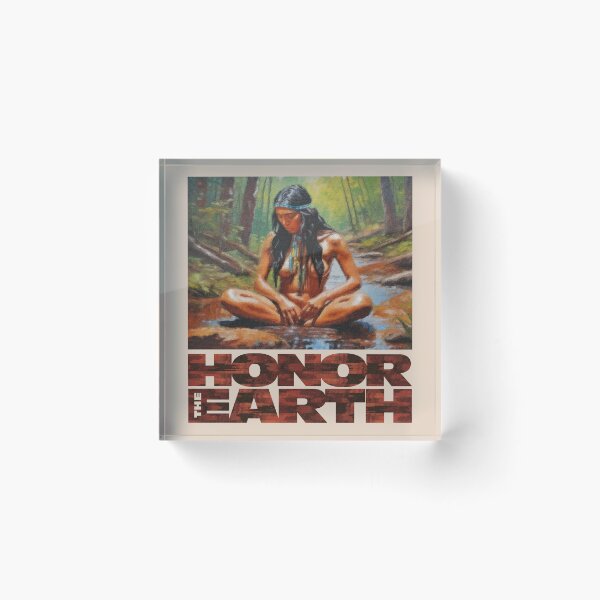 Item preview, Honor The Earth Native American Forest designed and sold by AUTHENTIC AMERICANA ARTS.
