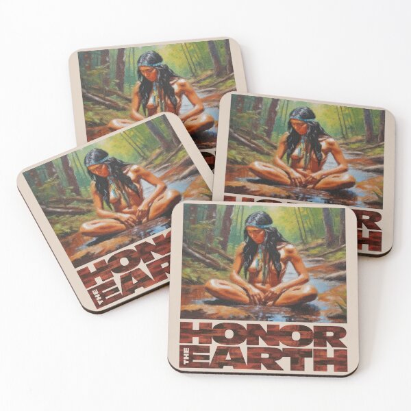 Item preview, Honor The Earth Native American Forest designed and sold by AUTHENTIC AMERICANA ARTS.