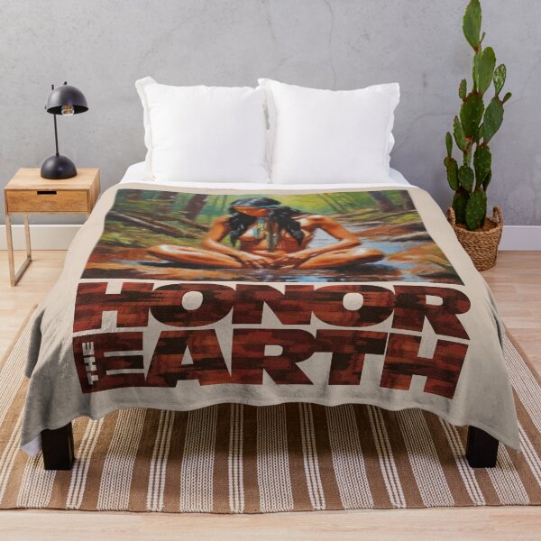 Item preview, Honor The Earth Native American Forest designed and sold by AUTHENTIC AMERICANA ARTS.