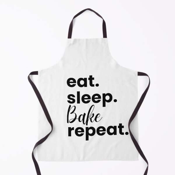 Item preview, Eat Sleep Bake Repeat Funny Baker designed and sold by PuralunaCreations.