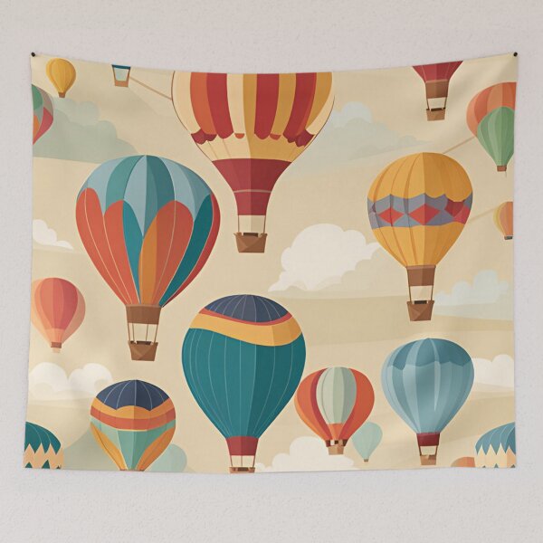 Item preview, Whimsical Hot Air Balloons designed and sold by Arkneer.