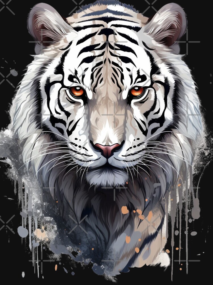 T-Shirt Tiger Power - White