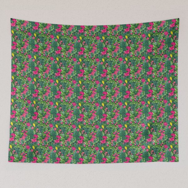 Item preview, Jungle Flowers 24 designed and sold by DoodleLandShop.