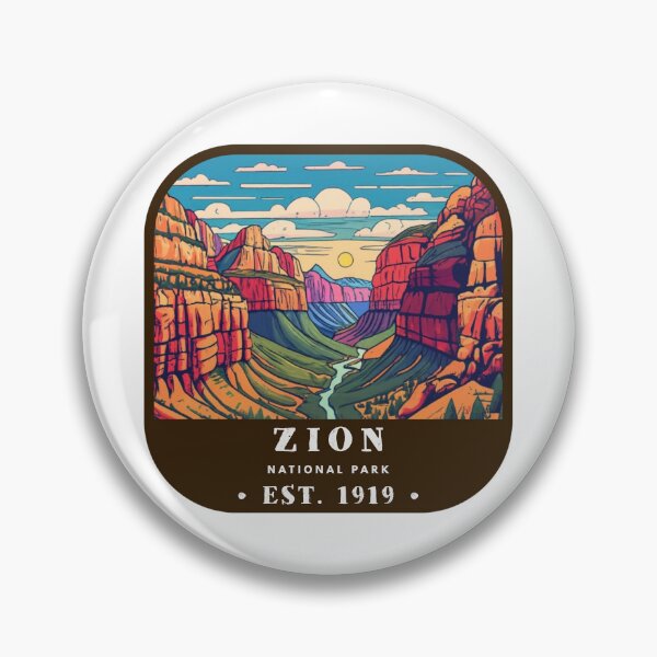 Item preview, Vintage Zion National Park designed and sold by RabbitK.
