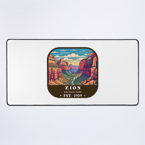 Item preview, Vintage Zion National Park designed and sold by RabbitK.