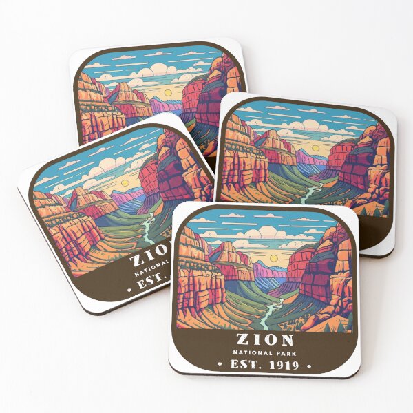 Item preview, Vintage Zion National Park designed and sold by RabbitK.