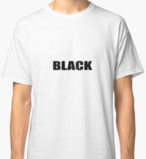 Black Classic T-Shirt