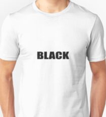 Black Unisex T-Shirt