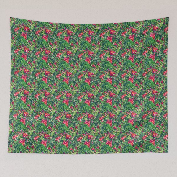 Item preview, Jungle Flowers 26 designed and sold by DoodleLandShop.