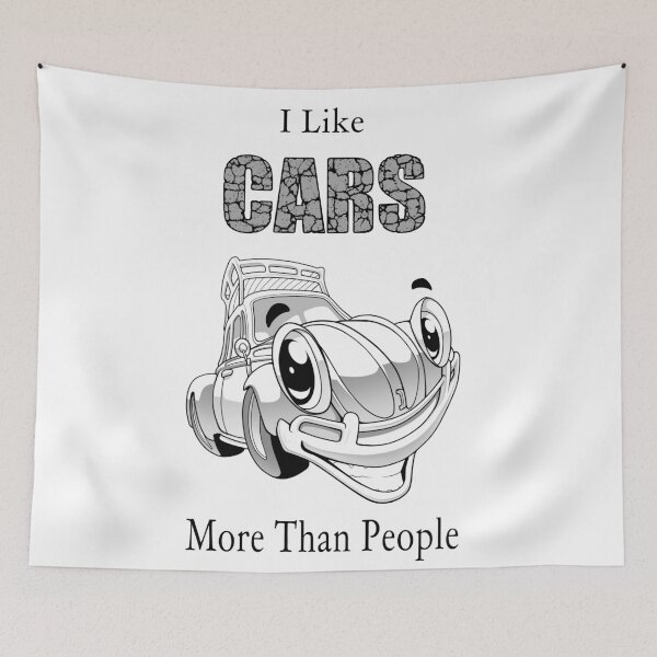 Item preview, I Like Cars More Than People designed and sold by Cristiano Reina.