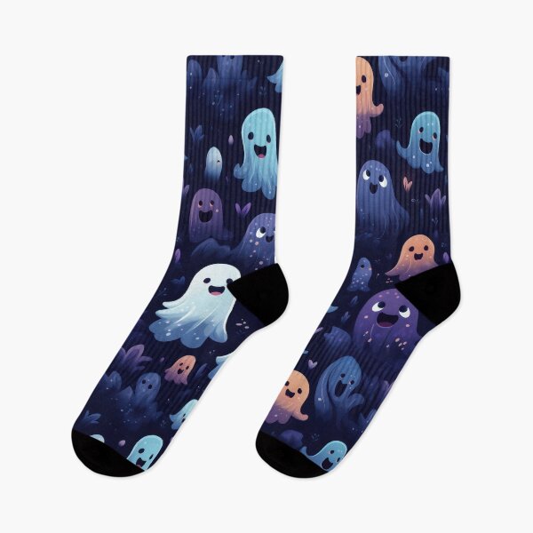 Item preview, Ethereal Echoes: Boo-tiful Ghosts Pattern designed and sold by KaleidoKiosk.