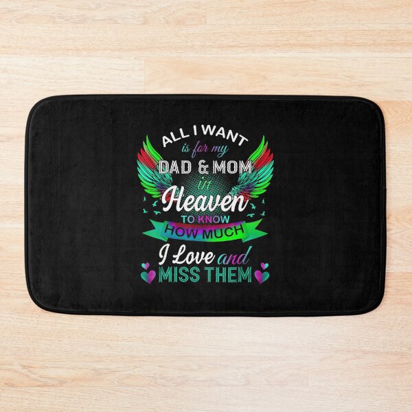 Item preview, All I Want Is For My Dad And Mom In Heaven designed and sold by meomigvelf.