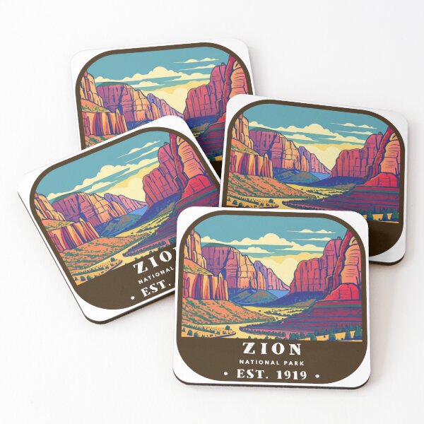Item preview, Vintage Zion National Park designed and sold by RabbitK.