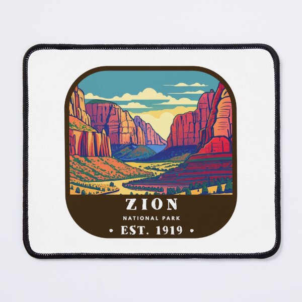 Item preview, Vintage Zion National Park designed and sold by RabbitK.