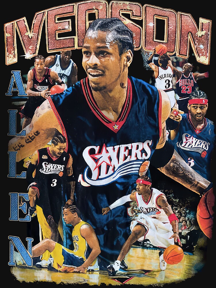 Vintage allen shop iverson shirt