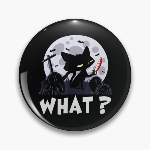 Item preview, I Do What I Want Murderous Black Cat Halloween designed and sold by meomigvelf.