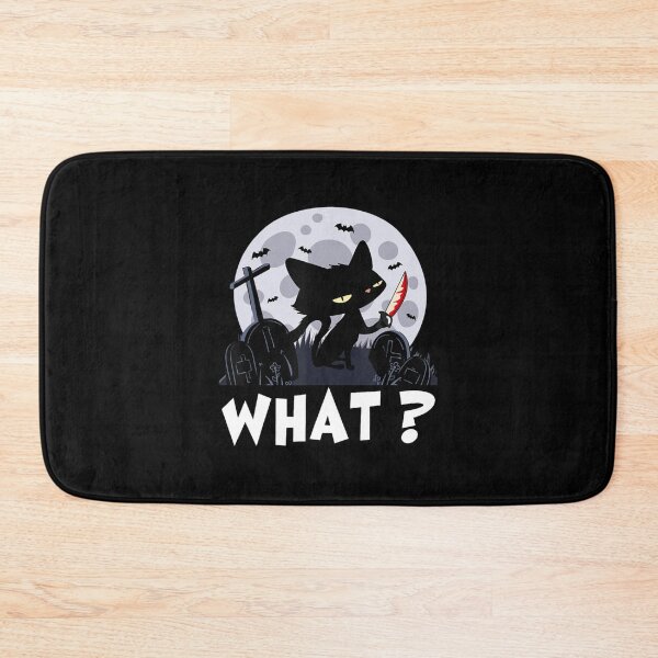 Item preview, I Do What I Want Murderous Black Cat Halloween designed and sold by meomigvelf.