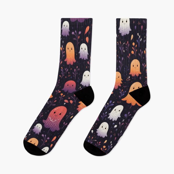 Item preview, Ethereal Echoes: Boo-tiful Ghosts Pattern designed and sold by KaleidoKiosk.
