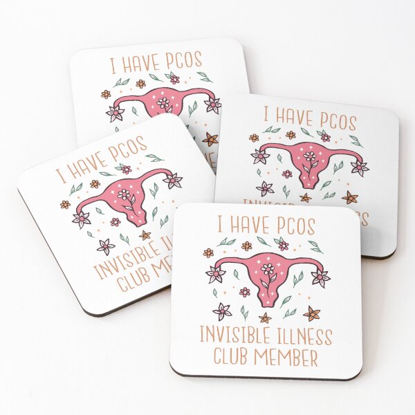 Item preview, I Have PCOS Invisible Illness Club designed and sold by RadicalDesigns.