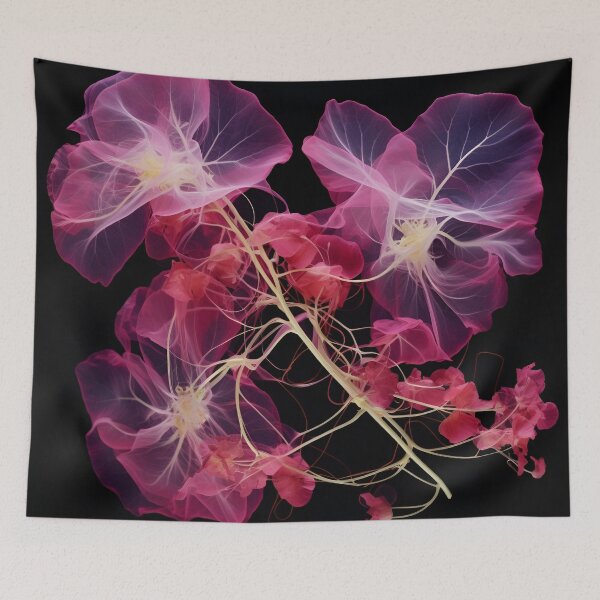 Item preview,  Bougainvillea with a transparent xray effect  designed and sold by dcrc.