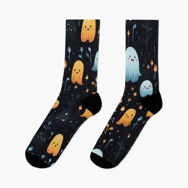 Item preview, Ethereal Echoes: Boo-tiful Ghosts Pattern designed and sold by KaleidoKiosk.