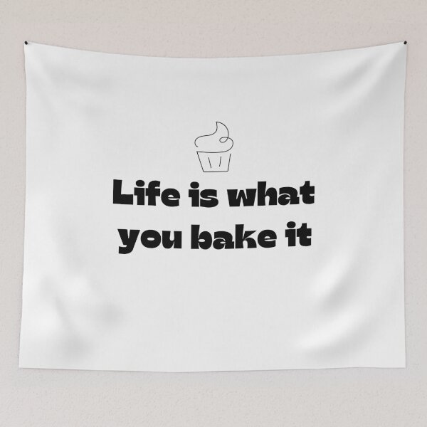 Item preview, Life is what you bake it Baking Lover designed and sold by PuralunaCreations.