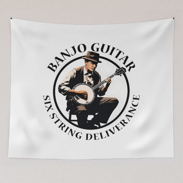 Item preview, Banjo Guitar, Six String Deliverance designed and sold by LangBlueberryM.