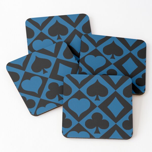 Item preview, Playing Card Style Black/Blue designed and sold by KelchKreatives.