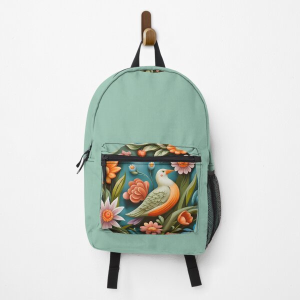 Item preview, Bird and Floral Mural Design designed and sold by Charmy Design.