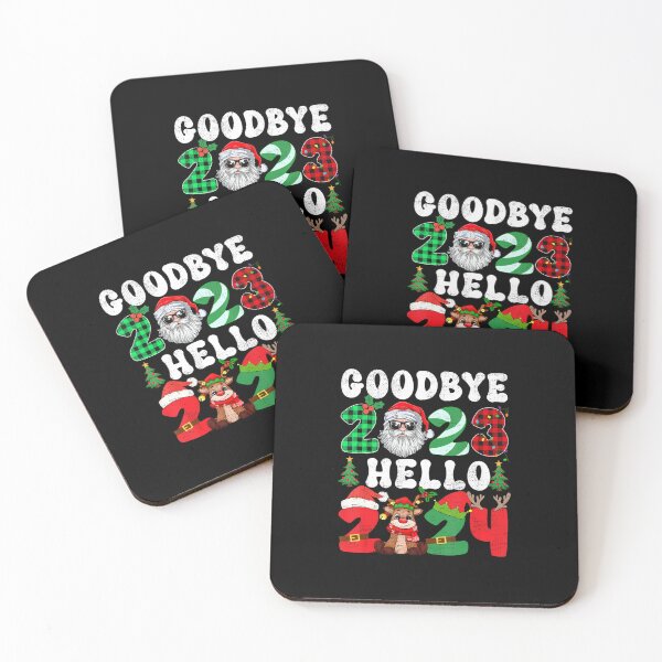 Item preview, Goodbye 2023 Hello 2024 Merry Christmas designed and sold by meomigvelf.