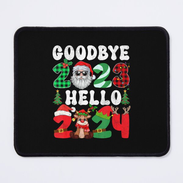 Item preview, Goodbye 2023 Hello 2024 Merry Christmas designed and sold by meomigvelf.