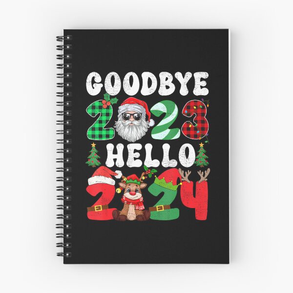 Item preview, Goodbye 2023 Hello 2024 Merry Christmas designed and sold by meomigvelf.