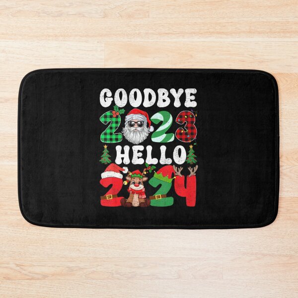 Item preview, Goodbye 2023 Hello 2024 Merry Christmas designed and sold by meomigvelf.