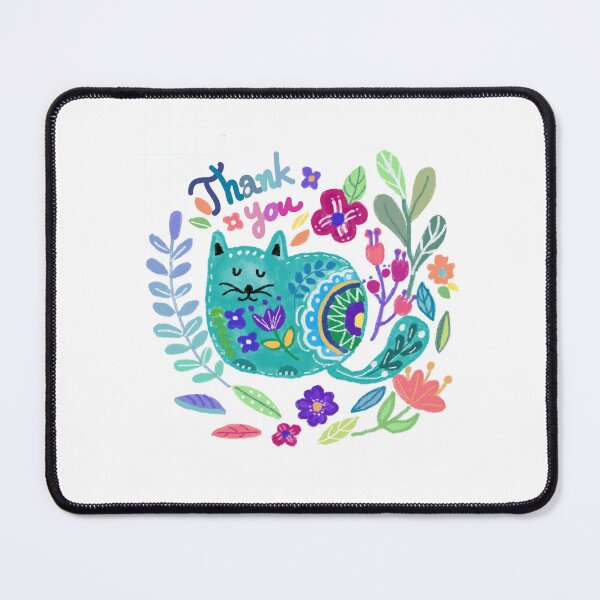 Item preview, Flowers cat  designed and sold by HappyHatty.