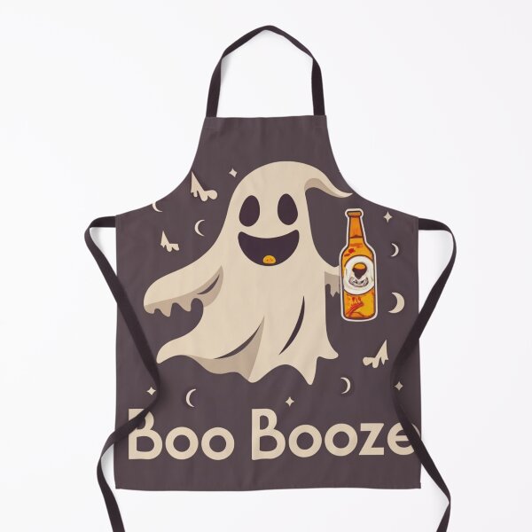 Aperçu de l'œuvre Boo Booze Fantôme d'Halloween créée et vendue par GeeEye.