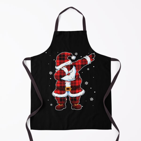 Item preview, Dabbing Santa Claus Plaid Red Pajama Christmas designed and sold by meomigvelf.