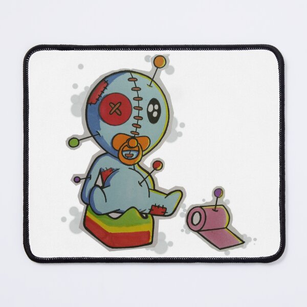 Voodoo Bunny Doll' Mouse Pad