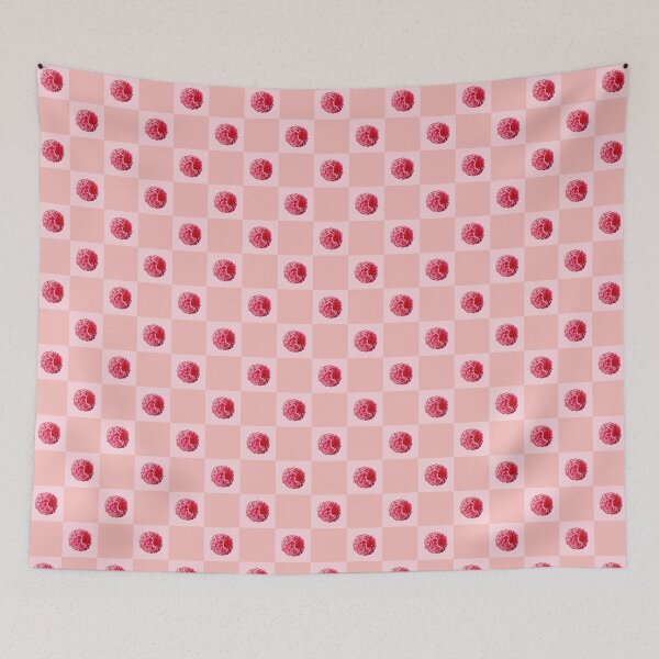 Item preview, Raspberry Checker pattern designed and sold by AnnaE-Designs.