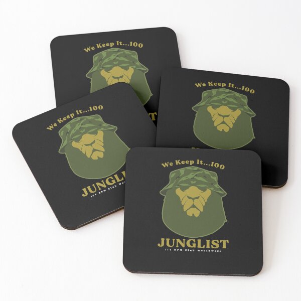 Item preview, We Keep It 100% Junglist - 174bpm Club designed and sold by WULFLAND ARTS.