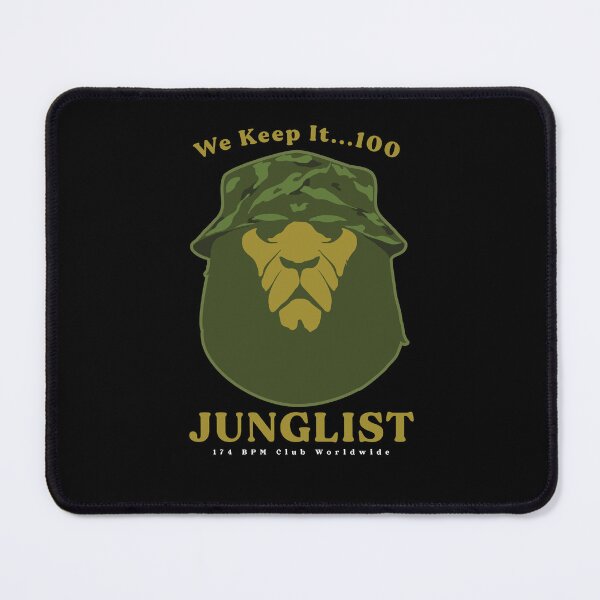 Item preview, We Keep It 100% Junglist - 174bpm Club designed and sold by WULFLAND ARTS.