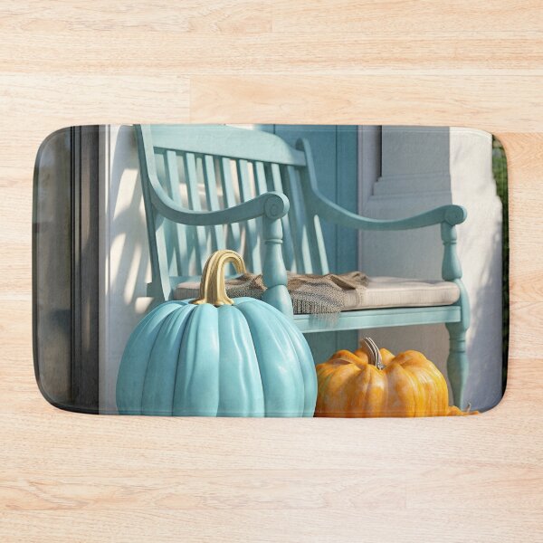 Item preview, Stunning teal pumpkin digital art designed and sold by dcrc.