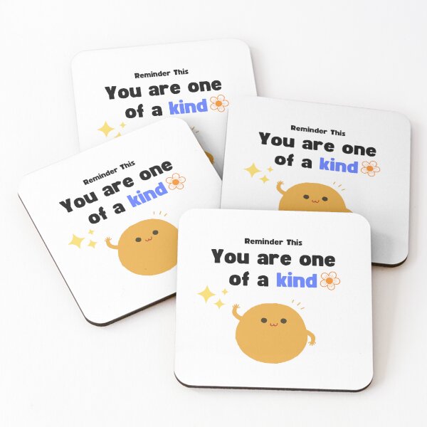Item preview, Playful Self Reminder of you are one of a kind designed and sold by sonizma.