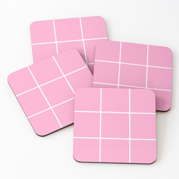 Item preview, Grid Pink and White designed and sold by miavaldez.