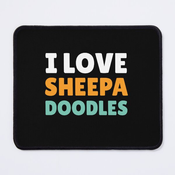 Item preview, I Love Sheepadoodles Gift  designed and sold by Guarddogdrive.
