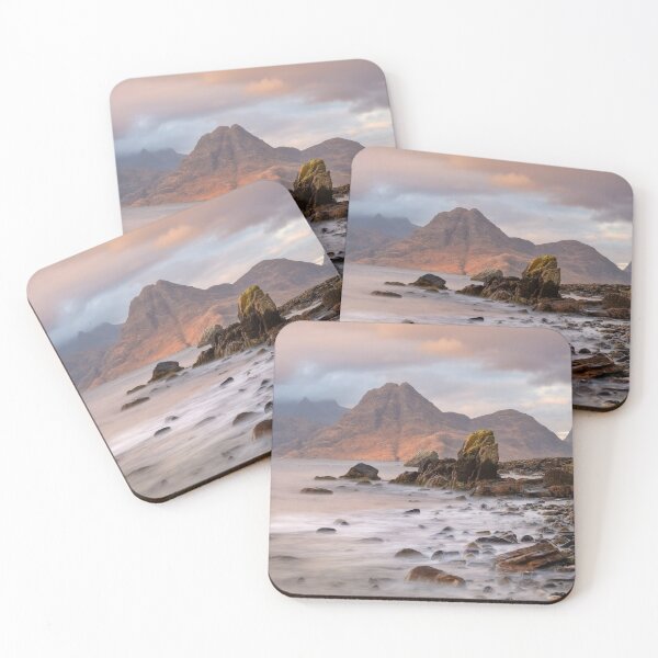 Item preview, Elgol, Red Cuillin at Sunset , Isle of Skye Scotland. designed and sold by PhotosEcosse.
