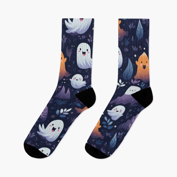 Item preview, Ethereal Echoes: Boo-tiful Ghosts Pattern designed and sold by KaleidoKiosk.